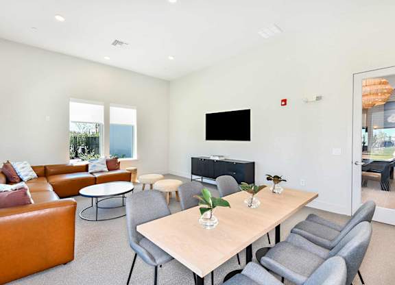 Media Room at The Gallery Luxury Apartments in Trinity FL