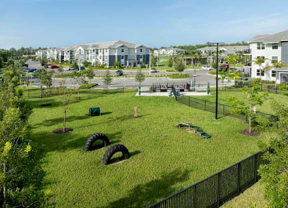 Dog Park at Everly Apartments in Naples, FL