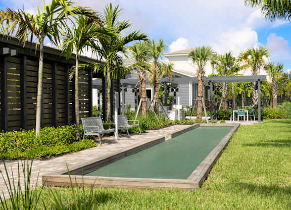 Bocce Ball Court at Everly Apartments in Naples, FL