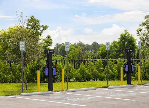 EV Chargers at Everly Apartments in Naples, FL