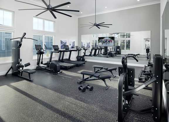 Professional Fitness Center at Jackson Palms Affordable Apartments in Jacksonville FL