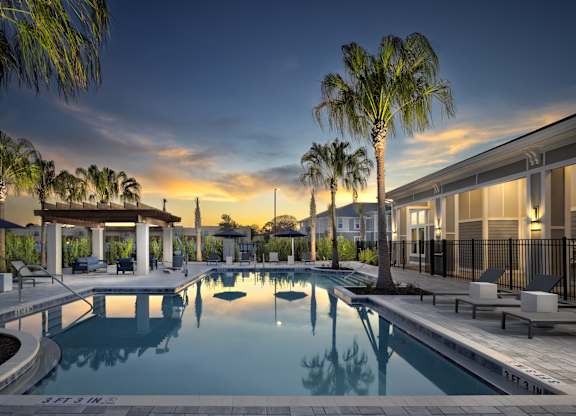 Swimming Pool at Jackson Palms Affordable Apartments in Jacksonville FL