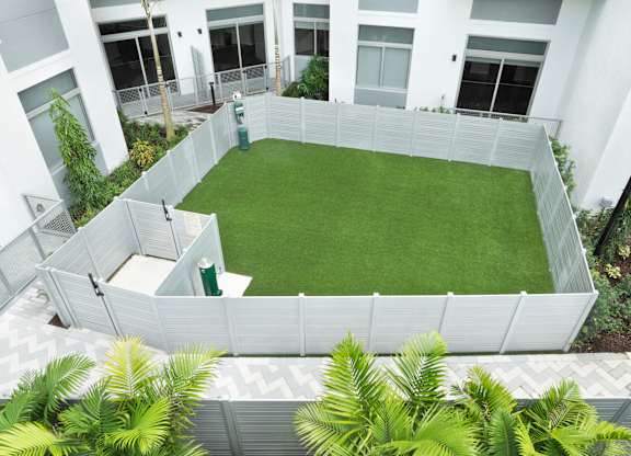 Large Pet Park at The Marc Luxury Apartments in Palm Beach Gardens FL