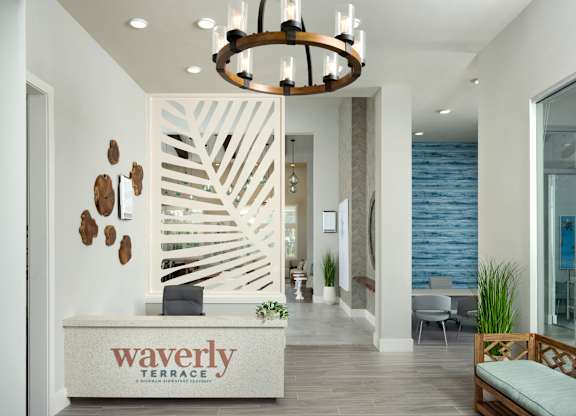Entrance at Waverly Terrace Luxury Apartments in Temple Terrace, FL