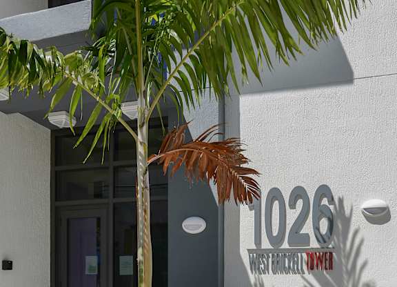 Entrance at West Brickell Tower Senior Apartments in Miami