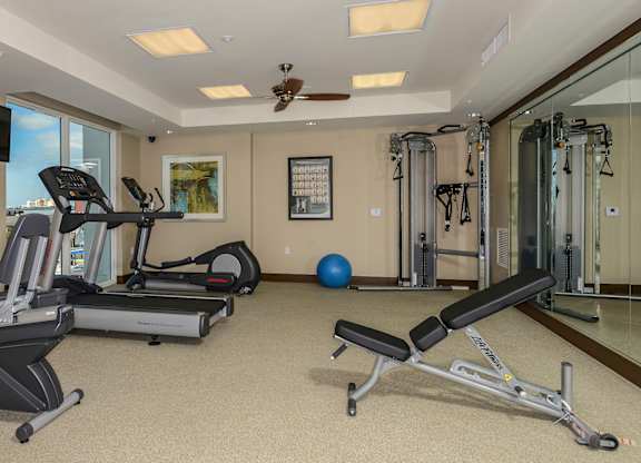 Fitness Center at West Brickell View Senior Apartments in Miami, FL