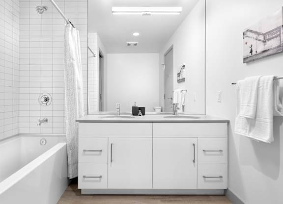 Luxurious Bathroom at Raymond Block, Alberta, T6E 3R7