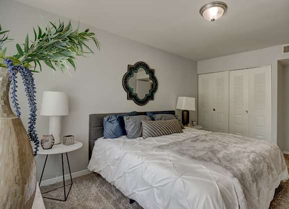 Bedroom With Closet at Oaks at Oxon Hill, Maryland