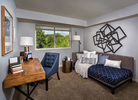 Modern Living Room at Admiral Place, Maryland
