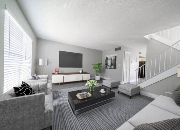 Living room area at Piper Village West, Florida
