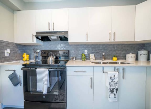 Kitchen appliances at Piper Village West, Florida