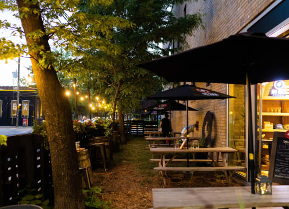 patio in downtown toronto