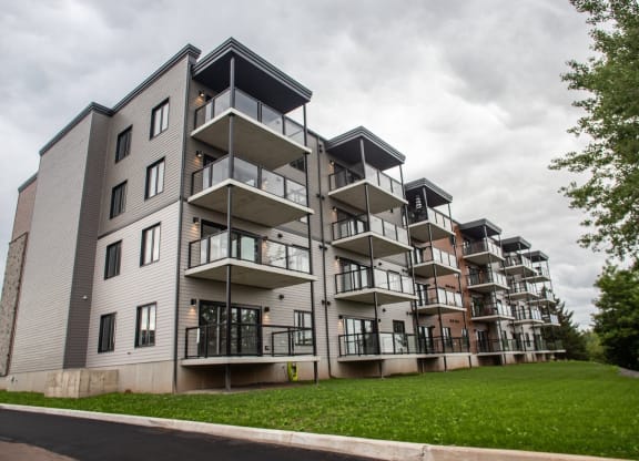 the building in which the apartment is located