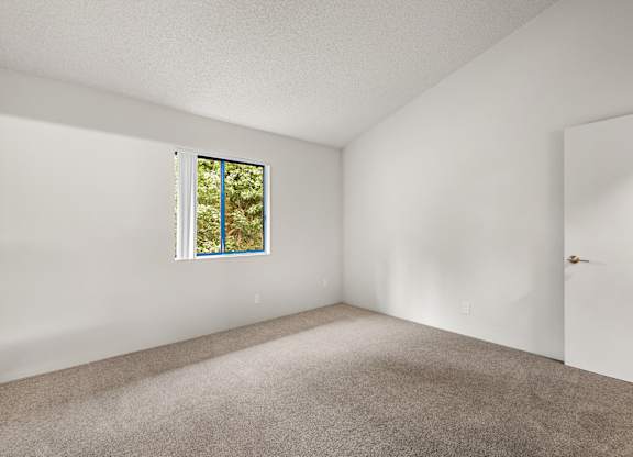 Bedroom of Upstairs Unit with Upgraded Amenities