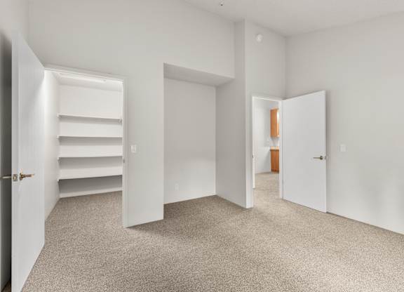 Bedroom of  Upstairs Unit with Upgraded  Amenities