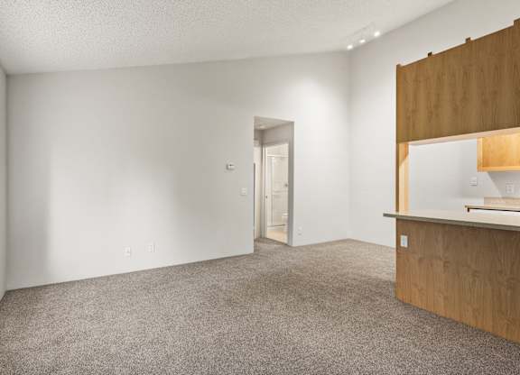 Living Area of Upstairs Unit with Upgraded Amenities