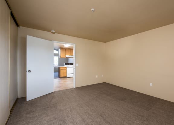 Bedroom at Edgewood Apartments, Rohnert Park, California