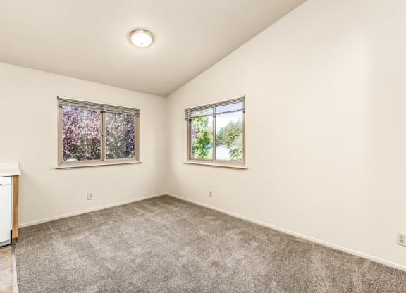 Living room at Meadowview Apartments, Santa Rosa, CA