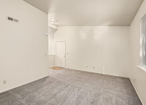 Living room at Meadowview Apartments, Santa Rosa, CA