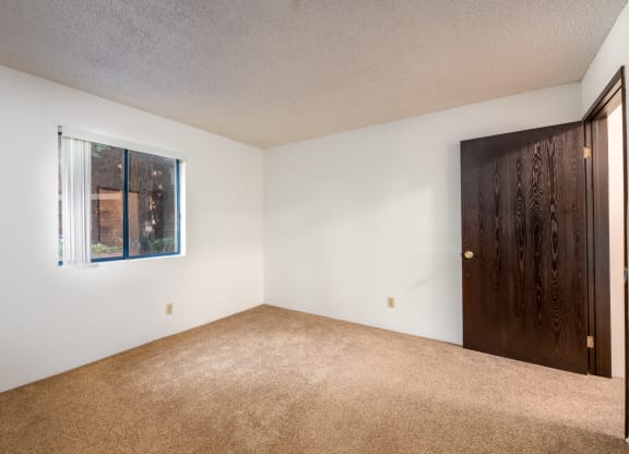 Carpeted Bedroom at Coddingtown Mall Apartments, Santa Rosa, California