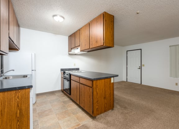 Kitchen Unit at Coddingtown Mall Apartments, California