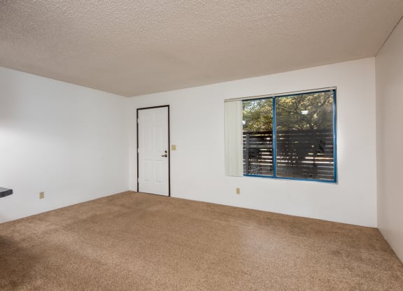 Unfurnished Living Area at Coddingtown Mall Apartments, Santa Rosa, CA
