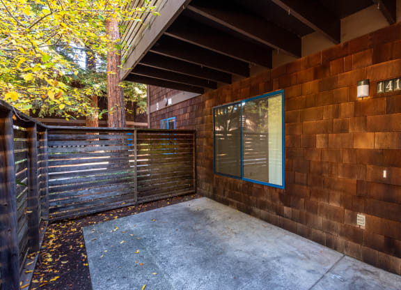 Backyard Space at Coddingtown Mall Apartments, Santa Rosa, CA, 95401