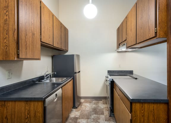Granite Countertop at Coddingtown Mall Apartments, Santa Rosa, California