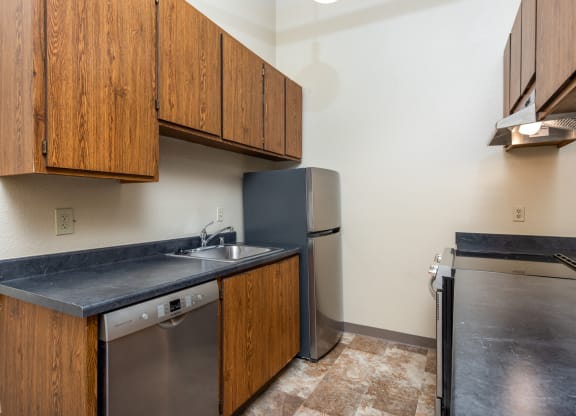 Kitchen Appliances at Coddingtown Mall Apartments, Santa Rosa, 95401