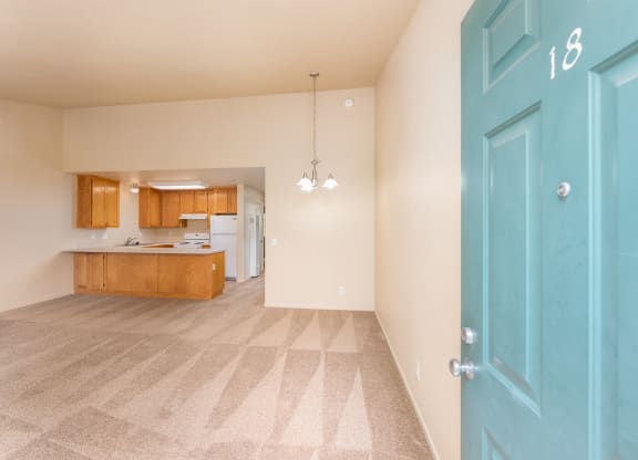 Kitchen and living room at Deer Path LLC, Santa Rosa, 95407