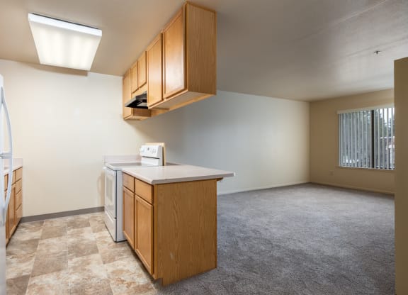 Kitchen Unit at Manor Apartments, Rohnert Park, CA