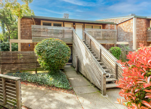 Staircase at Meadowrock Apartments, California, 95403