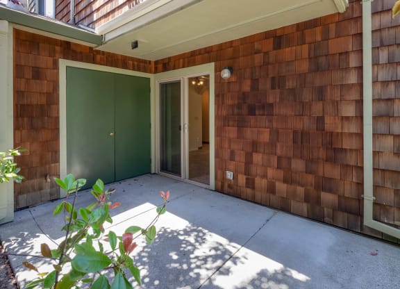 Backyard at Meadowview Apartments, Santa Rosa