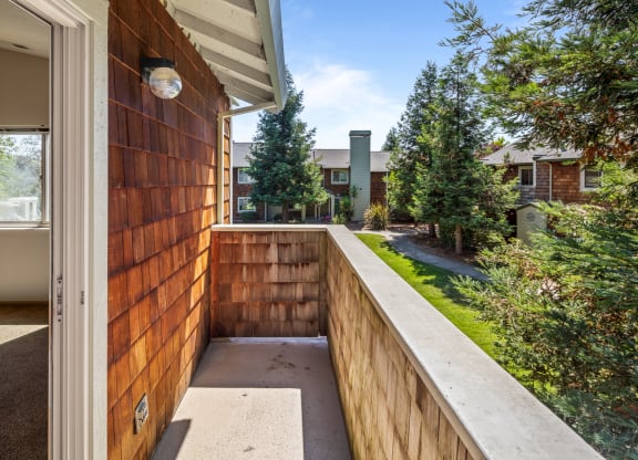 Large Balcony at Meadowview Apartments, Santa Rosa