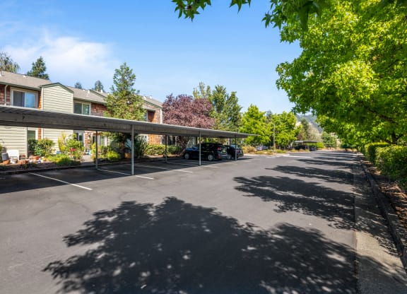 Parking at Meadowview Apartments, Santa Rosa, California