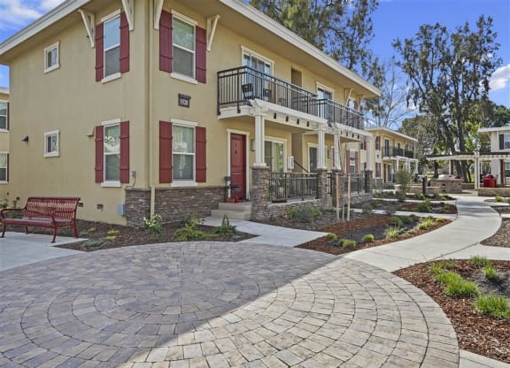 Balcony at Parkside Apartments, Davis