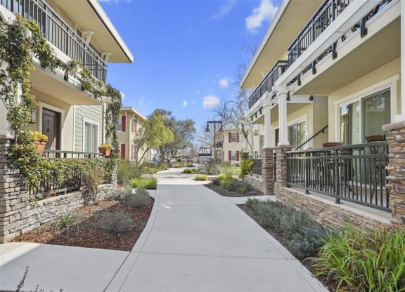 two homes at Parkside Apartments, Davis, CA, 95616