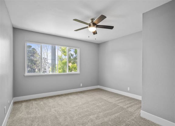 Beautiful Bright Bedroom With Wide Windows at Peninsula Pines Apartments, South San Francisco, CA