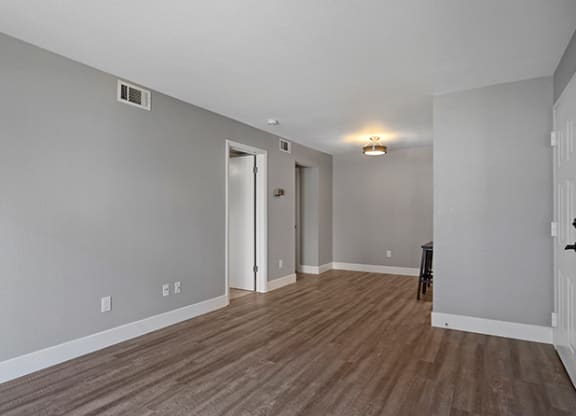 Remodeled Living Room at Clayton Creek Apartments