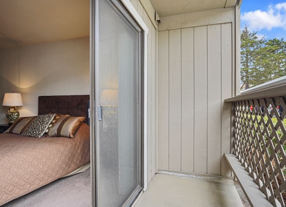 Private Apartment Balcony at Cypress Landing, California, 93907