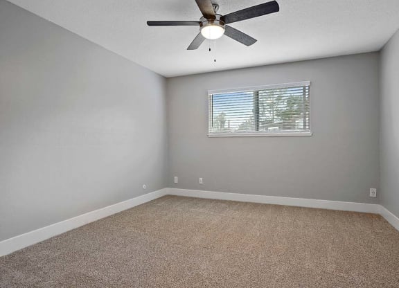 Carpeted Living Area at Fairmont Apartments, Pacifica, California