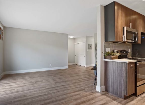 High Ceilings Living Space at Fairmont Apartments, Pacifica, CA, 94044