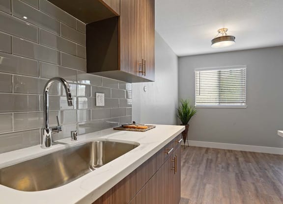 Sink With Faucet at Fairmont Apartments, Pacifica, California