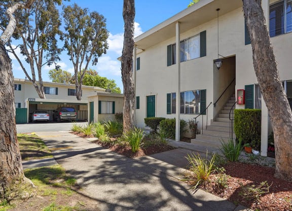 Garages at Colonial Garden Apartments, San Mateo