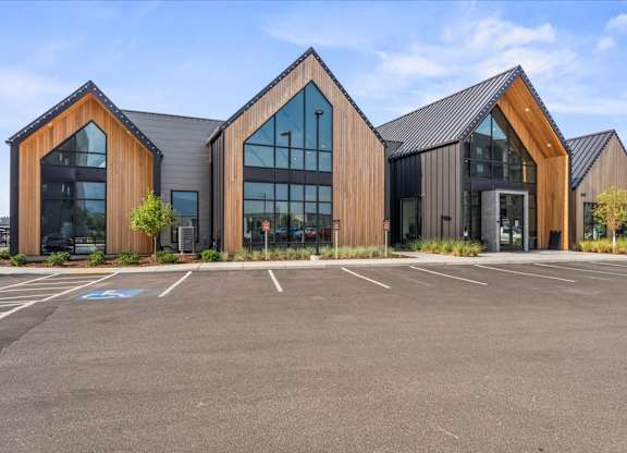 Building Exterior with Parking at Solhavn Apartments, American Fork, Utah