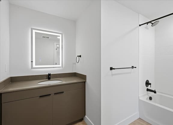 Bathroom at Brickside Heights, Millcreek, Utah