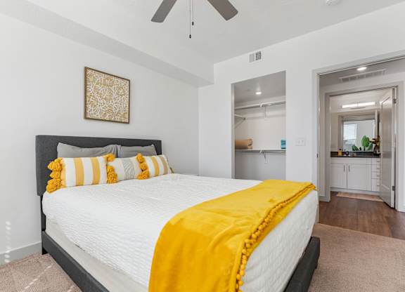 Bedroom with large bed at City View St. George, Utah, 84770