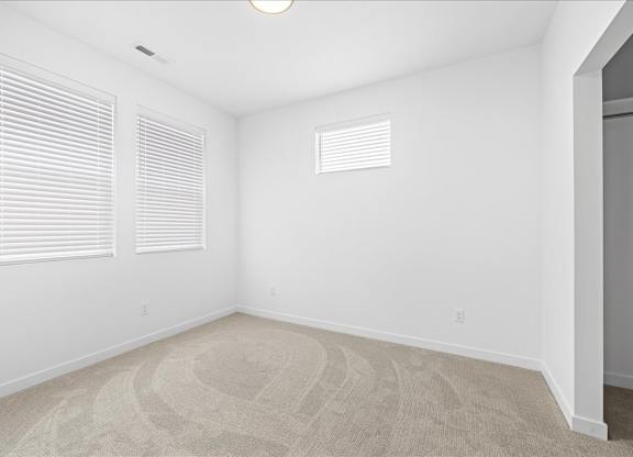 Carpeted Bedroom at Alante Homes at Spring Run, Idaho, 83607