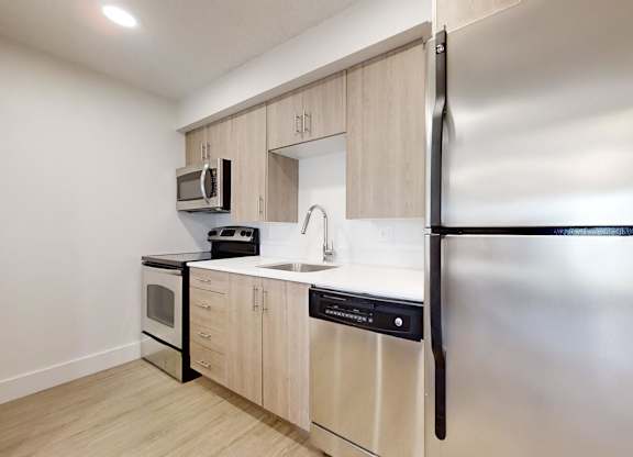 Kitchen Appliances at Avia Lofts at Maple Road, Amherst, 14221