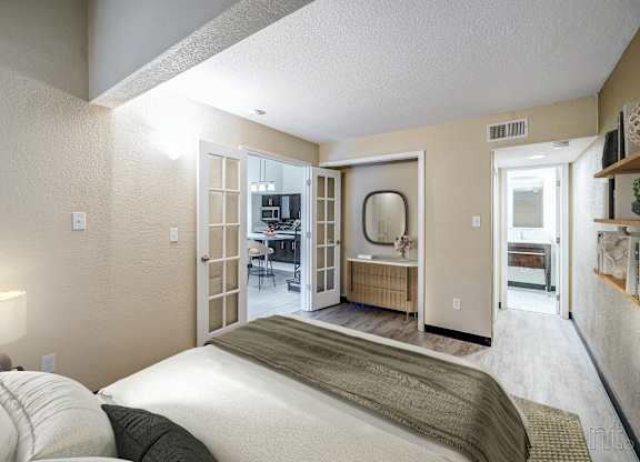 Cozy Bedroom at Avia Lofts at Founders Road, Indiana, 46268